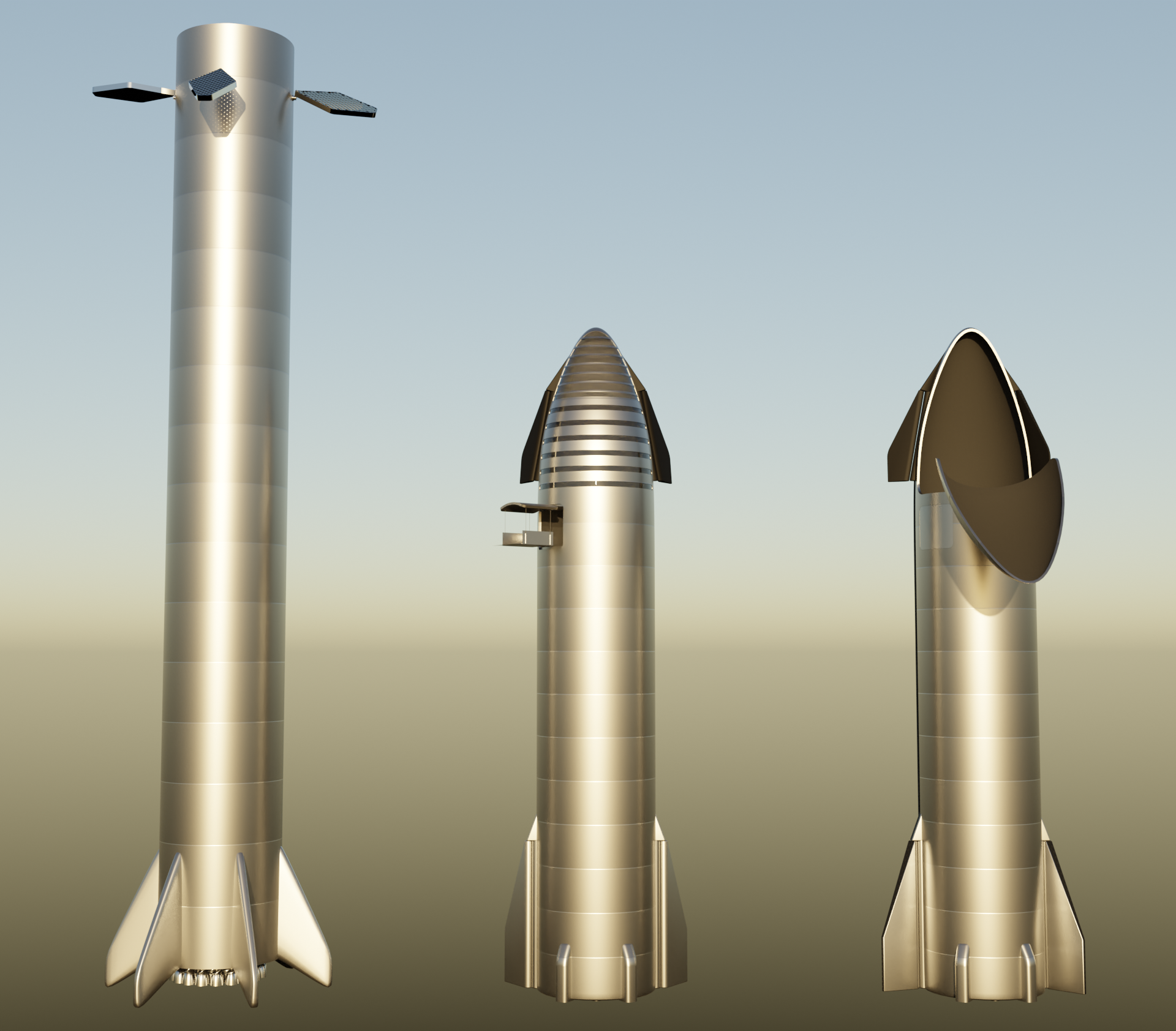 Space X Starship and Super Heavy (crew + cargo) preview image 6